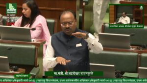 Chandrashekhar Bawankule speaking in Maharashtra Assembly on illegal mining scam and SIT probe