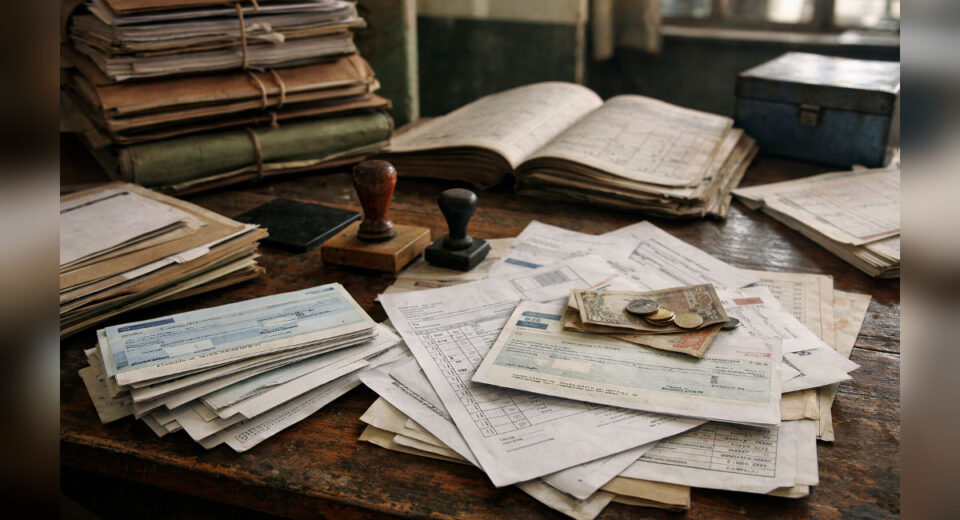 धुळे टेलिकॉम घोटाळा प्रकरणातील पेमेंट विसंगती दाखवणारी कागदपत्रे