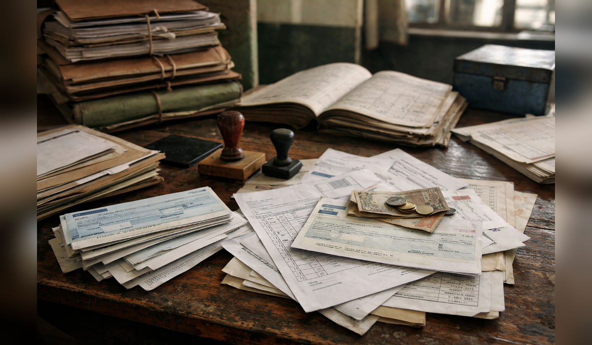 धुळे टेलिकॉम घोटाळा प्रकरणातील पेमेंट विसंगती दाखवणारी कागदपत्रे