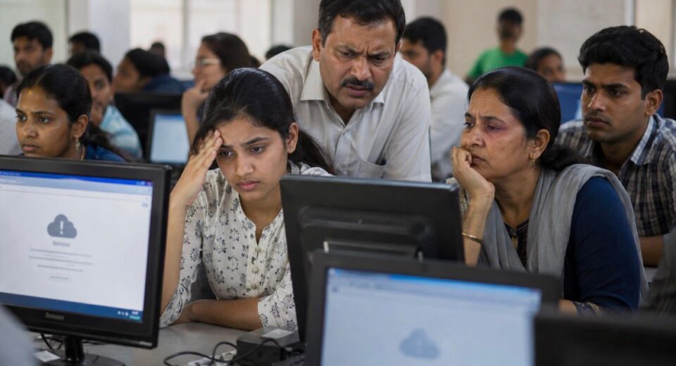 Students facing technical problems during Maharashtra Class 11 online admission process