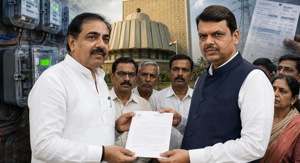Jayant Patil raises concerns over smart meter complaints and electricity bills during meeting with Chief Minister Devendra Fadnavis