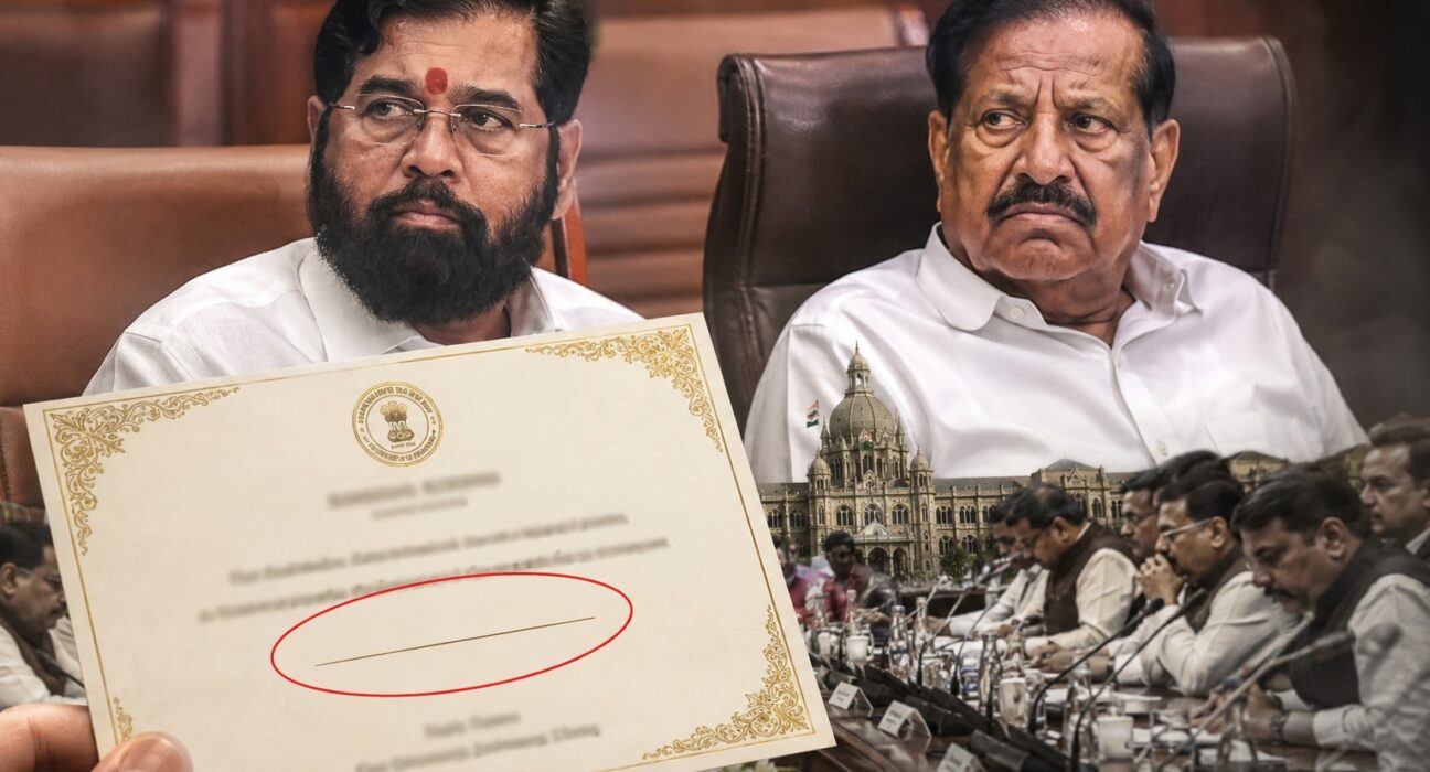 Political discussion erupts after Eknath Shinde's name was reportedly omitted from a Navi Mumbai government event invitation