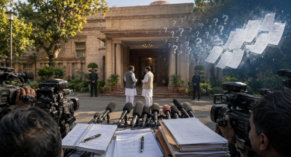 'वर्षा' निवासस्थानी झालेल्या भेटीनंतर राजकीय चर्चांना उधाण; त्यानंतर जयंत पाटील यांनी भेटीमागील कारण स्पष्ट करत महायुती प्रवेशाच्या चर्चांना पूर्णविराम दिला. (प्रतिकात्मक चित्र)