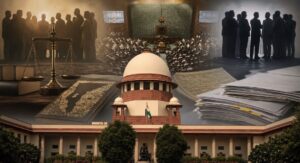 Supreme Court hearing related to the Shiv Sena parliamentary group dispute and notice issued to six MPs.
