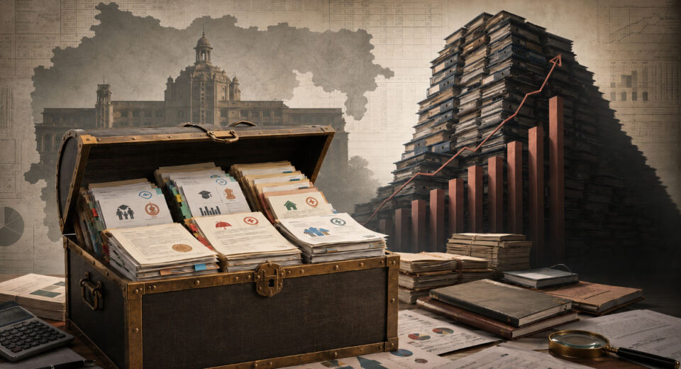 महाराष्ट्राच्या आर्थिक स्थितीवर कॅग अहवालातील निरीक्षणांच्या पार्श्वभूमीवर राज्याच्या वित्तीय व्यवस्थापनाचे प्रतीकात्मक चित्र.