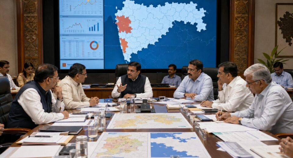 नाशिक आणि रायगड पालकमंत्रिपदावरील निर्णयाच्या पार्श्वभूमीवर महाराष्ट्रातील वरिष्ठ अधिकाऱ्यांची उच्चस्तरीय आढावा बैठक. (प्रातिनिधिक चित्र)