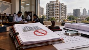 महाराष्ट्रात अनधिकृत बांधकामांतील सदनिकांच्या दस्तनोंदणीवर निर्बंध; महसूल विभागाचे नवे निर्देश